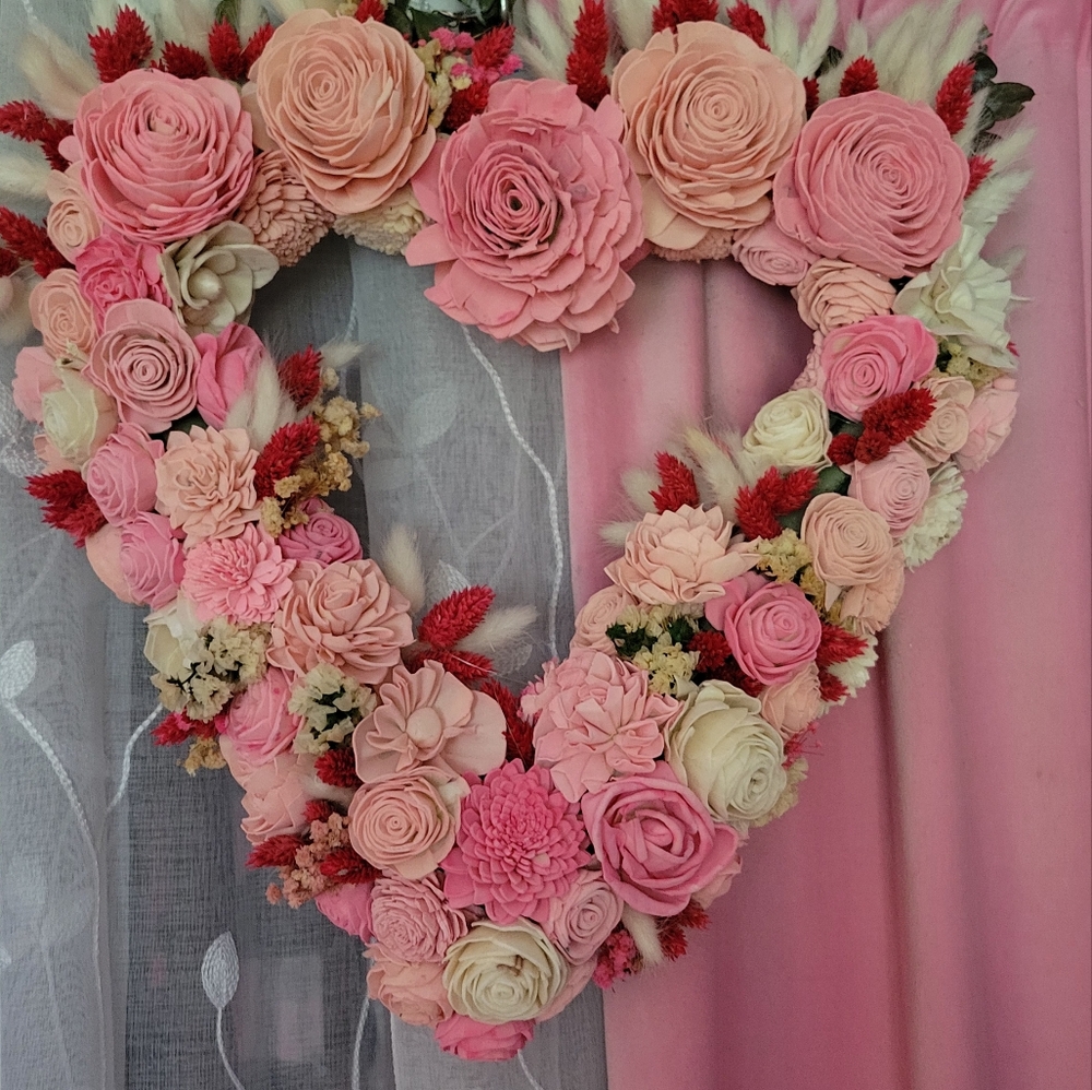 Heart wreath/wall hanging